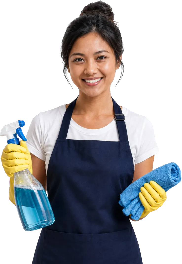 Island Shine cleaning team member