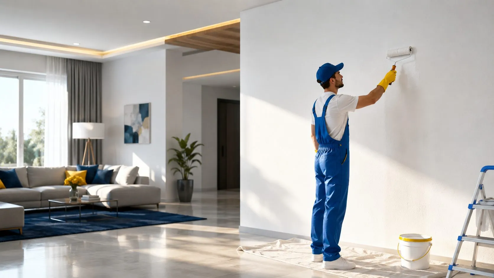 Building painting